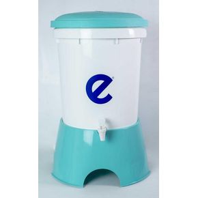 Filtro de Agua Ecofiltro 22 Litros plástico Celeste