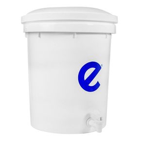 Ecofiltro de plastico Blanco de 2 Piezas