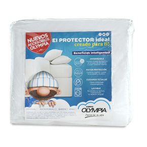 Protector de colchón King Size Olympia Dream Team impermeable