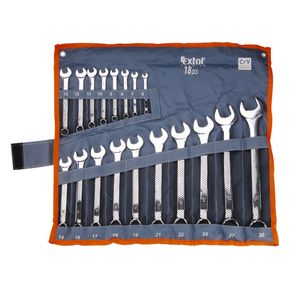 Set de Llaves Extol Cola Corona 17 Pzs
