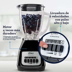 Licuadora de 2 velocidades Oster BLSTKAG-BPB-013 Negro