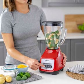 Licuadora de 2 velocidades Oster BLSTKAG-RPB-013 Rojo