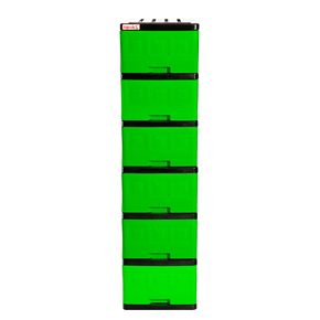 Gavetero Plastimas 6 Mediano - Verde Eléctrico