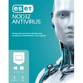 Antivirus ESET NOD 32 de 1 Año