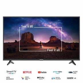 Televisor 4K UHD Panasonic de 43 pulgadas TC-43HX550L