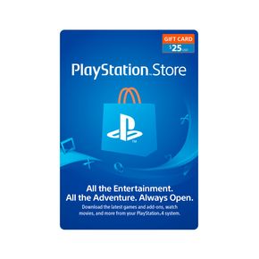 Tarjeta de contenido PlayStation Network de $25