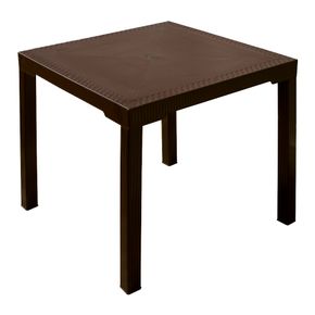 Mesa Premium Plastimas – Base Plastica – Café