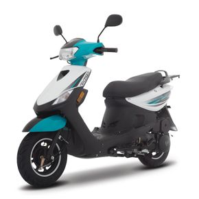Motoneta D125 Italika Aqua/Blanco 2024