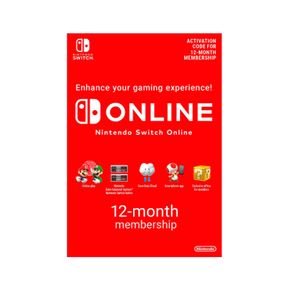 Tarjeta de contenido Nintendo eShop de 12 meses