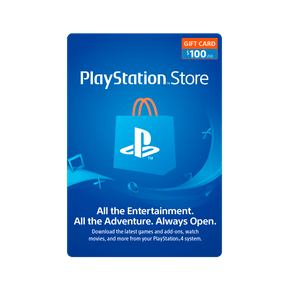 Tarjeta de contenido Playstation de $100 dolares