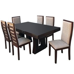 Comedor Maden Holanda de 6 piezas