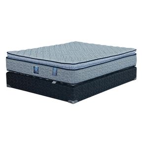 Set Queen Size Blu Mid Comfort Olympia