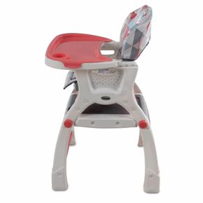 Silla Alta Kinder City Prinsel Tringulos Coral