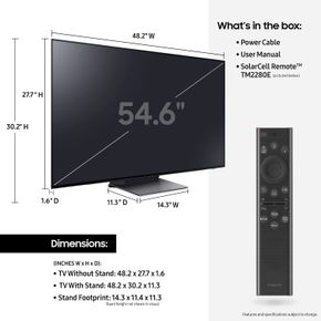Televisor OLED Samsung de 55 Pulgadas QN55S95BAFXZA