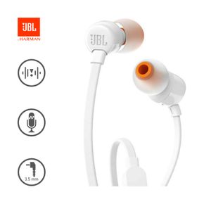 Audífonos Alámbricos JBL T110 Blanco