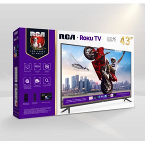 Televisor Smart RCA-Roku TV de 43 pulgadas RC43