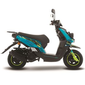 Motoneta WS150 Italika Azul/Amarillo 2024