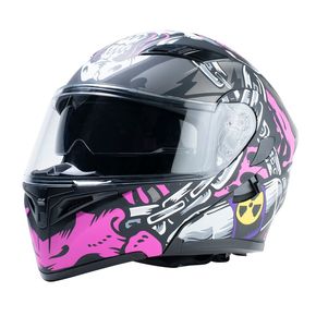 Casco GP Race Abatible Chain Rosa Talla M