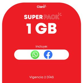 Superpack Claro 2 Dias Q.12