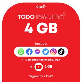 Todo Incluido Claro M Q.35
