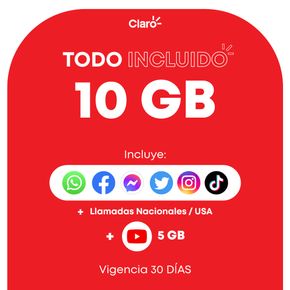 Todo Incluido Claro Xl Q.115