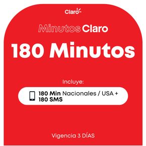 Minutos Claro 3 Dias Q.15
