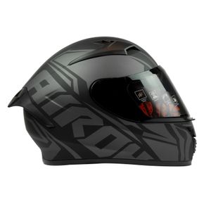 Casco GP Race Integral Air Grey Negro/Gris Talla M