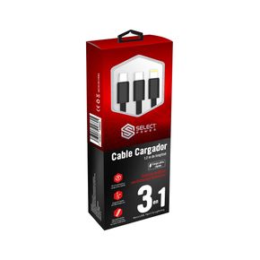 Cable 3 en 1 Select Sound 3IN1-SP