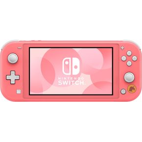 Nintendo Switch Lite Animal Crossing Coral