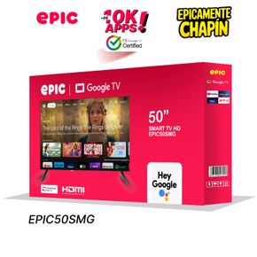 Televisor Smart Epic de 50 pulgadas EPIC50SMG