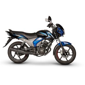 Stryker 125 Negro/Azul 2025