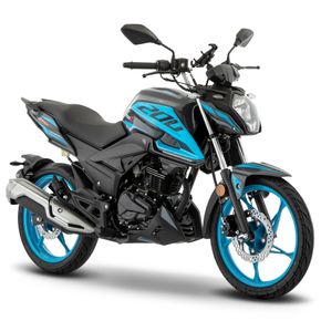 Moto De Trabajo 200Z Italika Negra/Azul
