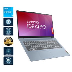 Laptop Lenovo IdeaPad Slim 3 15.6" FHD 8GB RAM 256GB SSD