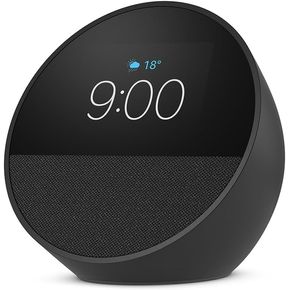 Echo Spot Smart Alarm con Alexa Negro