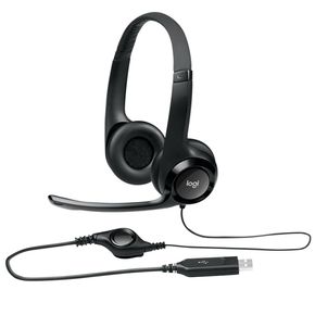 Audífonos Logitech Usb H390 Negro
