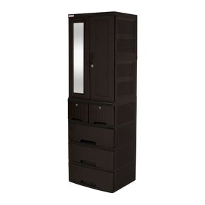 Armario Forte Plastimas - 4N Rattan C/Llavin - Café