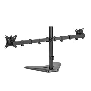Soporte Para Dos Monitores de 32" Con Base Para Celular Argom ARG-BR-1605