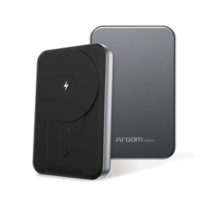 Power Bank Magnética Argom MS10 Plateado ARG-PB-1162SL