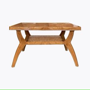 Mesa Plástica Rectangular Wengué Union