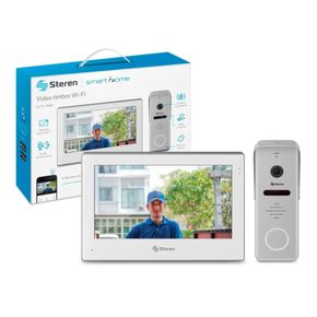 Video timbre WI-FI con asistente de voz Steren CCTV-0990