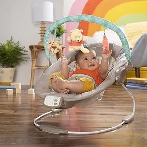 Silla mecedora Bright Starts para bebe Spots&Hunny