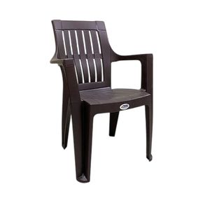 Silla Plástica Emperador Café Union