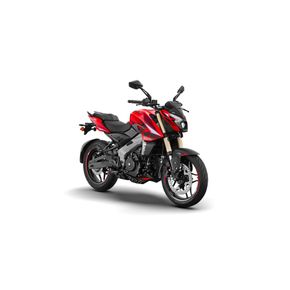 Pulsar NS400Z Roja Con Franjas Multicolor