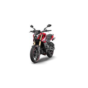 Pulsar NS400Z Roja Con Franjas Multicolor