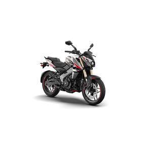 Pulsar NS400Z Blanca Con Franjas Multicolor
