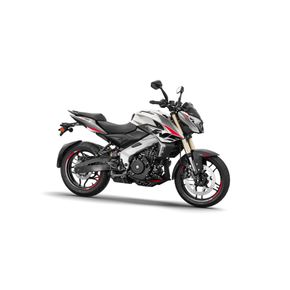 Pulsar NS400Z Blanca Con Franjas Multicolor