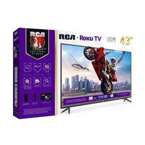 Televisor Smart RCA-Roku TV de 43 pulgadas RC43