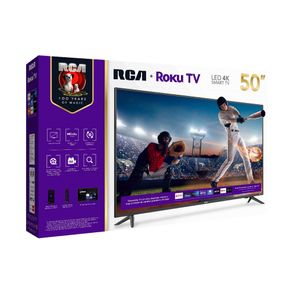 Televisor Smart 4K RCA-Roku TV de 50 pulgadas RC50