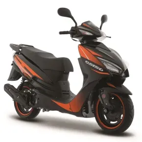 Motoneta DS150 Italika Negro/Naranja