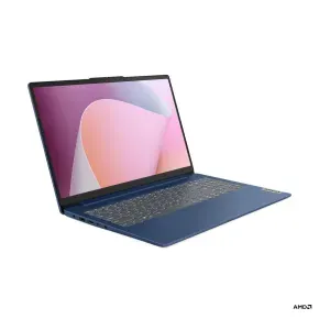 Laptop Lenovo IdeaPad Slim 3 15AMN8 8GB RAM 512GB SSD Procesador AMD Ryzen 5 7520U Windows 11 Home Color Blue